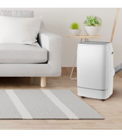 12000BTU - 3,5KW omkeerbare mobiele airconditioner met afstandsbediening en Wi-Fi-functie 