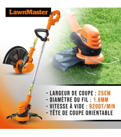 Robot tondeuse autonome 24V sans fil périmétrique - Le robot le plus simple du marché + Coupe bordures 24v et 2 batteries