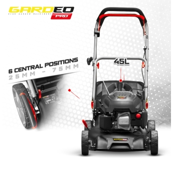 Tondeuse thermique autotractée 144.3cc - 42cm livrée avec 2 lames + mulching