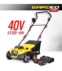 Balayeuse pour gazon synthétique sur batterie - 2 x 20V - 4Ah