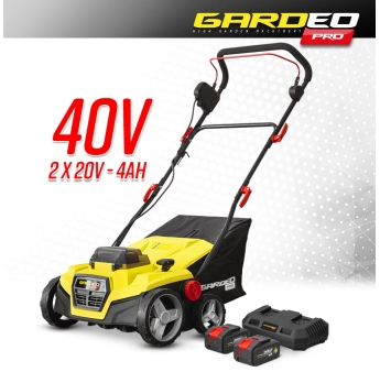 Balayeuse pour gazon synthétique sur batterie - 2 x 20V - 4Ah