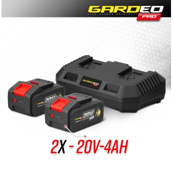 Balayeuse pour gazon synthétique sur batterie - 2 x 20V - 4Ah