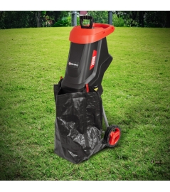 Broyeur de végétaux électrique 2600W avec sac récupérateur de 45L