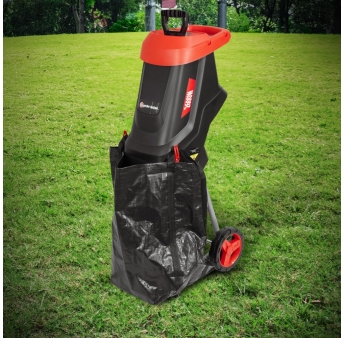 Broyeur de végétaux électrique 2600W avec sac récupérateur de 45L