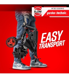 Motobineuse électrique 1500W - 6 fraises - 45cm