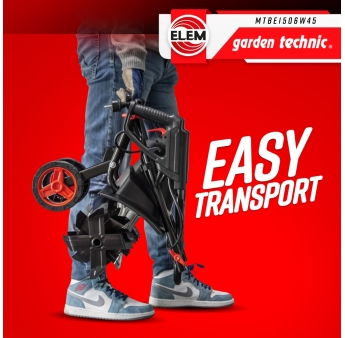 Elektrische rotovator 1500W - 6 messen - 45cm