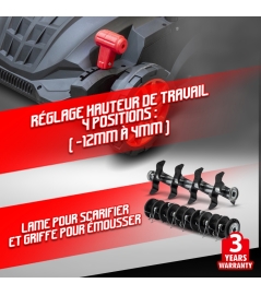 SCARIFICATEUR EMOUSSEUR 1500W