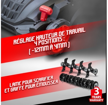 SCARIFICATEUR EMOUSSEUR 1500W