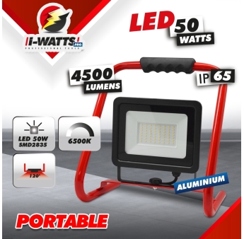 50W LED schijnwerper voor bouwplaats