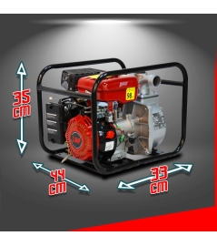 4-takt 79.6cc 7000l/h thermische waterpomp 