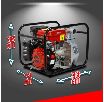 4-takt 79.6cc 7000l/h thermische waterpomp 