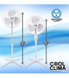 Ventilateur sur pied 45W - 40cm