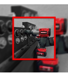 Boulonneuse à chocs brushless sur batterie 20V – 1880Nm – 2 batteries 4Ah + chargeur rapide. 