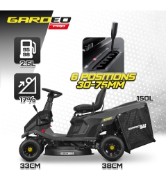 Rider 224cc - maaibreedte 65 cm - mulchen en zijuitworp