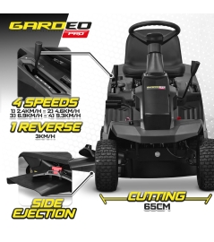 Rider 224cc - maaibreedte 65 cm - mulchen en zijuitworp