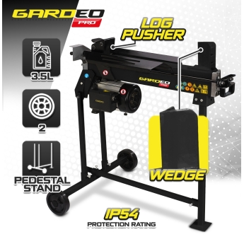 Fendeur de bûches horizontal 2200 W – 6 tonnes sur pieds.