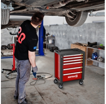 Servante d’atelier 6 tiroirs + 54 accessoires